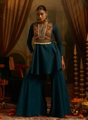 Attrective These Beautiful Looking Navratri Party Wear Readymade Top Bottom Dress.These Top And Bottom Are Mul Cotton Fabricated.Its Beautified With Disigner Thread,Mirror,Artifcial Shells Work.