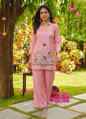 Garb These Beautiful Looking Readymade Top Bottom With Jacket.These Top Are Viscose And Bottom Are Viscose And Viscose Jacket Fabricated.Its Beautified  With Disigner Embroidery Work.