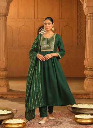 Garb These Suit in Fine Colored Pair With Bottom And Dupatta.These Top Are Viscose Silk And Bottom Are Fabricated On Viscose Silk Pair With Viscose Jacquard Dupatta.Its Beautified With Designer Embroidery Work.