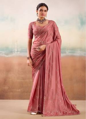 Looking These Party Wear Saree in Fine Colored.These Saree Are Chiffon And Blouse is Chiffon Fabricated.Its Beautified With Designer Embroidery Work.