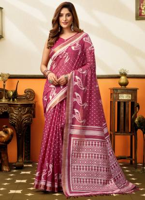 Garb These Fancy Party Wear Saree in Fine Colored.These Saree Are Cotton And Blouse is Cotton Fabricated.Its Beautified With Woven Jacquard Designer.