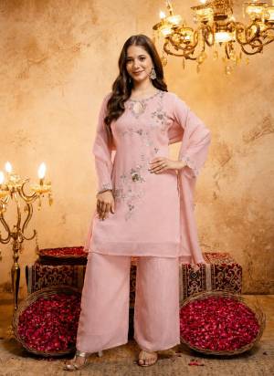 Looking These Party Wear Suit in Fine Colored Pair With Bottom And Dupatta.These Top Are Crunchy And Bottom Are Fabricated On Crunchy Pair With Crunchy Dupatta.Its Beautified With Designer Embroidery Work.