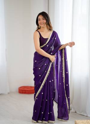 Attractive These Fancy Party Wear Saree in Fine Colored.These Saree Are Fendy Satin And Blouse is Fendy Satin Fabricated.Its Beautified With Designer Jari,Sequance Embroidery Work.