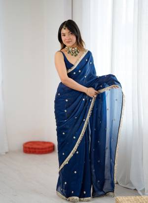 Attractive These Fancy Party Wear Saree in Fine Colored.These Saree Are Fendy Satin And Blouse is Fendy Satin Fabricated.Its Beautified With Designer Jari,Sequance Embroidery Work.