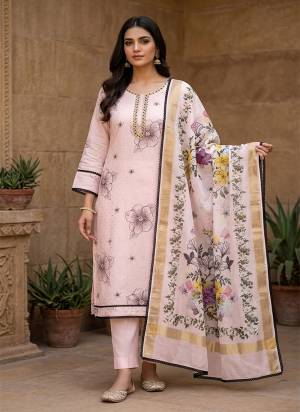 Looking These Suit in Fine Colored Pair With Bottom And Dupatta.These Top Are Modal Cotton And Dupatta Are Fabricated On Organza Jacquard Pair With Dul Santoon Bottom.Its Beautified With Designer Printed, Hand Work.