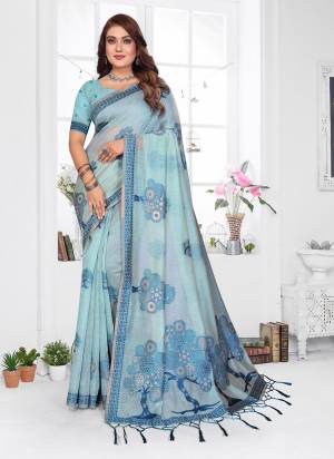Attractive These Festive Party Wear Saree in Fine Colored.These Saree And Blouse is Fabricated On Spun Cotton.Its Beautified With Weaving Jacquard Designer.