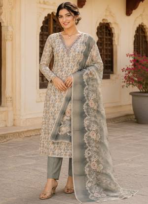 Looking These Suit in Fine Colored Pair With Bottom And Dupatta.These Top Are Simmer Linen Cotton And Dupatta Are Fabricated On Simmer Linen Cotton Pair With Rayon Bottom.Its Beautified With Designer Printed, Hand Work.