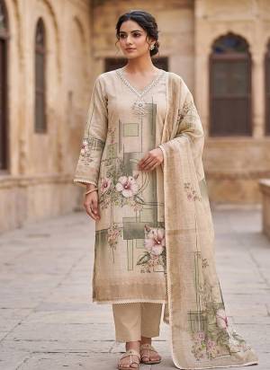 Looking These Suit in Fine Colored Pair With Bottom And Dupatta.These Top Are Simmer Linen Cotton And Dupatta Are Fabricated On Simmer Linen Cotton Pair With Rayon Bottom.Its Beautified With Designer Printed, Hand Work.
