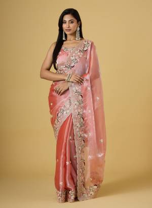 Attractive These Party Wear Saree in Fine Colored.These Saree Are Jimmy Choo And Blouse is Jimmy Choo Fabricated.Its Beautified With Designer Thread,Sequance Embroidery Work.
