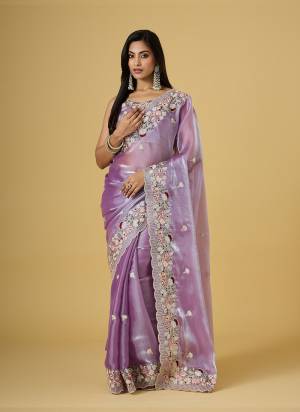 Attractive These Party Wear Saree in Fine Colored.These Saree Are Jimmy Choo And Blouse is Jimmy Choo Fabricated.Its Beautified With Designer Thread,Sequance Embroidery Work.