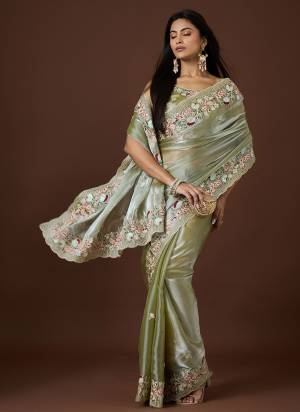Attractive These Party Wear Saree in Fine Colored.These Saree Are Jimmy Choo And Blouse is Jimmy Choo Fabricated.Its Beautified With Designer Thread,Sequance Embroidery Work.