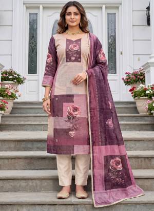 Garb These Suit in Fine Colored Pair With Bottom And Dupatta.These Top Are Modal Cotton And Dupatta Are Fabricated On Modal Cotton Pair With Dull Santoon Bottom.Its Beautified With Designer Digitel Printed, Hand Work.