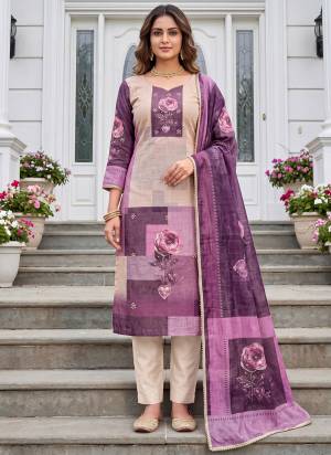 Garb These Suit in Fine Colored Pair With Bottom And Dupatta.These Top Are Modal Cotton And Dupatta Are Fabricated On Modal Cotton Pair With Dull Santoon Bottom.Its Beautified With Designer Digitel Printed, Hand Work.