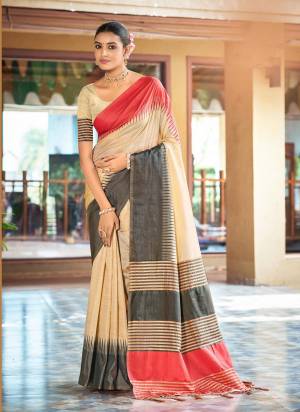 Looking These Fastive And Party Wear Saree in Fine Colored.These Saree And Blouse is Fabricated On Slub Silk.Its Beautified With Woven Designer.