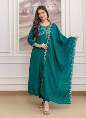 Attrective These Beautiful Looking Readymade Top With Bottom And Dupatta.These Top And Bottom is Fabricated On Vichitra And Vichitra Dupatta.Its Beautified With Designer Embroidery Work.