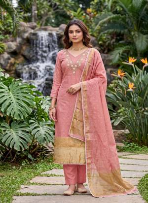 Grab These Suit in Fine Colored Pair With Bottom And Dupatta.These Top Are Banarasi Cotton And Dupatta Are Fabricated On Banarasi Jacquard Pair With Rayon Bottom.Its Beautified With Woven Designer, Hand Work.