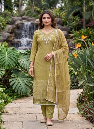 Grab These Suit in Fine Colored Pair With Bottom And Dupatta.These Top Are Banarasi Cotton And Dupatta Are Fabricated On Banarasi Jacquard Pair With Rayon Bottom.Its Beautified With Woven Designer, Hand Work.