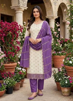 Looking This Suits In Lovely Color.Its Pretty Top Is Vichitra Silk Based Paired Bottom Santoon And Vichitra Silk Fabricated Dupatta Are Designer Embroidery Work. Which Gives An Attractive To The Dress.