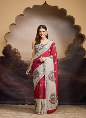 Attractive These Party Wear Ready To Wear Saree in Fine Colored.These Saree Are Silk Blend And Blouse is Silk Blend Fabricated.Its Beautified With Designer Printed.