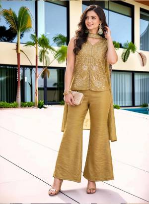 Looking These Suit in Fine Colored Pair With Bottom And Dupatta.These Top Are Fendy Satin And Bottom Are Fabricated On Fendy Satin Pair With Fendy Satin Dupatta.Its Beautified With Designer Embroidery Work.