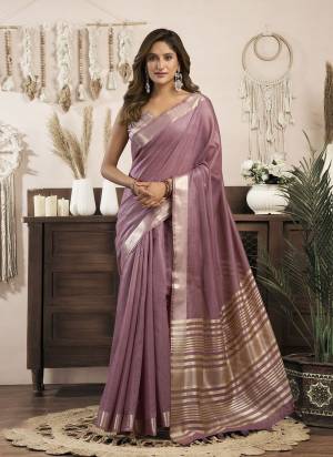 Looking These Fancy Party Wear Saree in Fine Colored.These Saree Are Khadi Cotton And Blouse is Khadi Cotton Fabricated.Its Beautified With Woven Designer With Brocade Blouse.