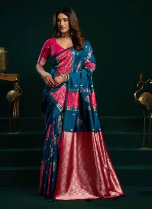 Looking These Fancy Party Wear Saree in Fine Colored.These Saree Are Soft Silk And Blouse is Soft Silk Fabricated.Its Beautified With Woven Multy Thread,Jari Designer.