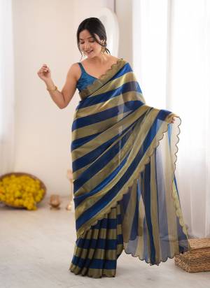 Looking These Fancy Party Wear Saree in Fine Colored.These Saree Are NC Satin And Blouse is Diamond Silk Fabricated.Its Beautified With Woven Lining Pattern Designer.