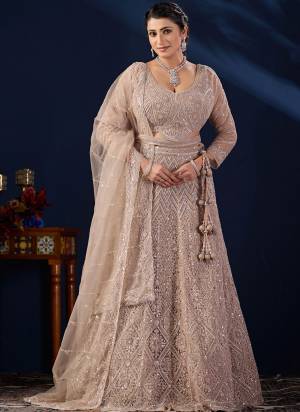 For A Designer Look,Grab These Lehenga Choli in Fine Colored.These Lehenga And Blouse Are Fabricated On Net Pair With Dupatta Are Net.Its Beautified With Heavy Designer Embroidery Work.