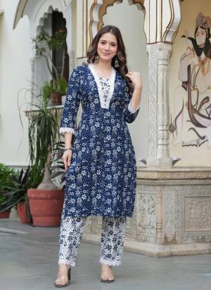Looking These Beautiful Party Wear Designer Readymade Dress.These Top And Bottom Are Cotton Blend And Dupatta is Fabricated On NA.Its Beautified With Designer Floral Printed.
