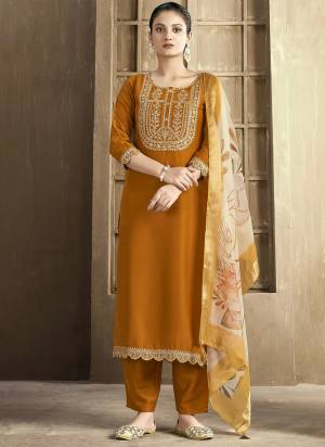 Looking These Beautiful Party Wear Designer Readymade Suits.These Top And Bottom Are Chanderi And Dupatta is Fabricated On Organza.Its Beautified With Designer Embroidery Work.
