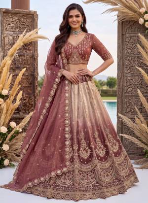 For A Fancy Designer Look,Grab These Lehenga Choli With Dupatta in Fine Colored.These Lehenga And Choli Are Chandaniya Silk And Dupatta Are Fabricated On Chandaniya Silk Pair.Its Beautified With Jari,Sequance,Multy Thread Embroidery,Crystel Hand Work. 