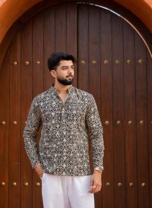 For A festive Wear,Grab These Readymade Short Kurta in Fine Colored.These Kurta is Fabricated On Swiss Linen With Designer Printed.Buy Now.