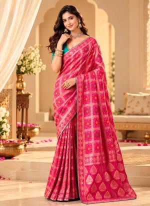 Attractive These Party Wear Saree in Fine Colored Pair With Blouse.These Saree and Blouse Are Fabricated On Satin Silk.Its Beautified With Woven Designer.