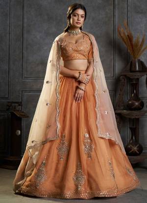 For A Designer Look,Grab These Lehenga Choli in Fine Colored.These Lehenga And Dupatta Are Fabricated On Organza Pair With Organza Blouse.Its Beautified With Designer Embroidery Work.