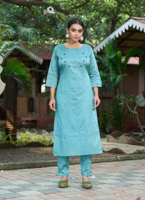 Grab These Beautiful Looking Readymade Kurti With Bottom.These Top And Bottom is Fabricated On Roma Silk.Its Beautified With Designer Embroidery Work.