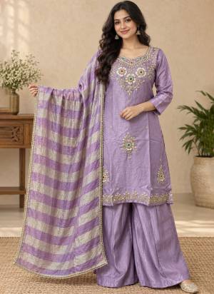Looking These Beautiful Party Wear Designer Readymade Plazzo Suits.These Top And Bottom Are Glass Silk And Dupatta is Fabricated On Viscose Silk.Its Beautified With Designer Beads Embroidery,Stone Work.