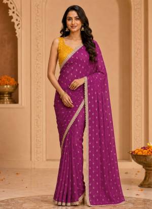 Looking These Party Wear Ready To Wear Saree in Fine Colored.These Saree Are Georgette And Blouse is Georgette Fabricated.Its Beautified With Designer Printed With Lace Border.