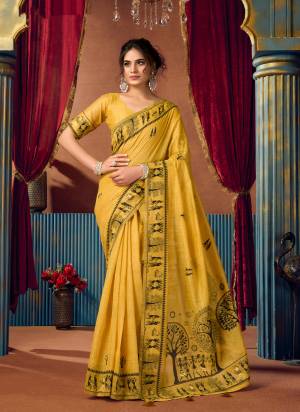 Looking These Fancy Party Wear Saree in Fine Colored.These Saree Are Modal Silk And Blouse is Modal Silk Fabricated.Its Beautified With Woven Warli Designer.
