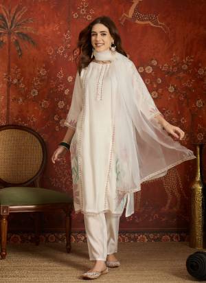 Looking These Prty Wear Salwar Suit in Fine Colored Pair With Bottom And Dupatta.These Top Are Roman Silk And Bottom Are Fabricated On Roman Silk Pair With Organza Dupatta.Its Beautified With Designer Embroidery Work.