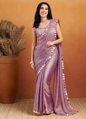 Garb These Party Wear Ready To Wear Saree in Fine Colored.These Saree Are Chiffon And Blouse is Chiffon Fabricated.Its Beautified With Solid Designer Lace Border.