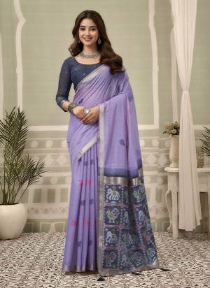 Looking These Fancy Party Wear Saree in Fine Colored.These Saree Are Cotton Silk And Blouse is Cotton Silk Fabricated.Its Beautified With Woven Jacquard Designer.