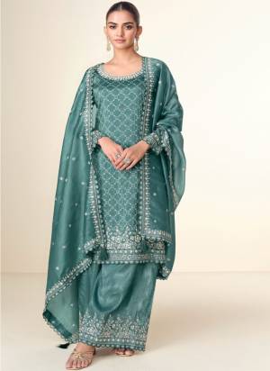 Attractive These Party Wear Free Size Stitched Plazzo Suit in Fine Colored Pair.These Top Bottom And Dupatta Are Tissue Crush And Pair With Santoon Inner.Its Beautified With Heavy Designer Embroidery Work.