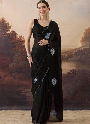 Garb These Party Wear Ready To Wear Saree in Fine Colored.These Saree Are Satin And Blouse is Satin Fabricated.Its Beautified With Solid Designer.