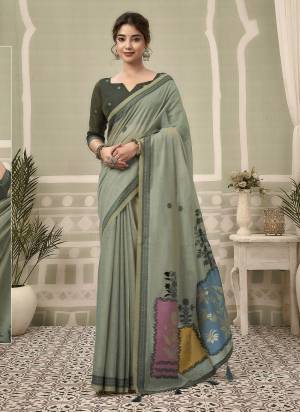 Looking These Fancy Party Wear Saree in Fine Colored.These Saree Are Cotton And Blouse is Cotton Fabricated.Its Beautified With Woven Designer.