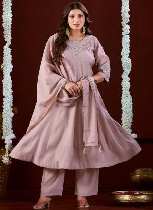 Looking These Beautiful Party Wear Designer Readymade Suits.These Top And Dupatta Are Mal Slub And Bottom is Fabricated On Mul Slub.Its Beautified With Designer Multy Thread Embroidery,Hand Work.