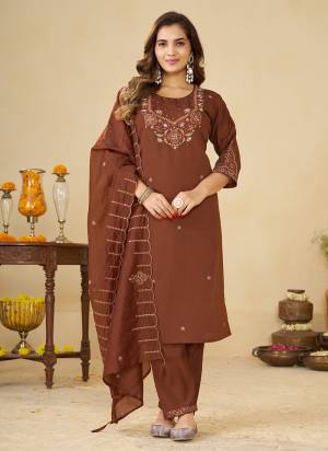 Looking These Beautiful Party Wear Designer Readymade Suits.These Top And Bottom Are Marina Silk And Dupatta is Fabricated On Maslin.Its Beautified With Designer Multy Thread Embroidery,Hand Work.