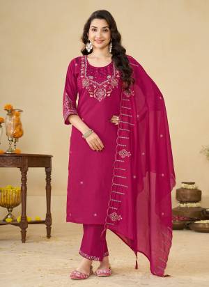 Looking These Beautiful Party Wear Designer Readymade Suits.These Top And Bottom Are Marina Silk And Dupatta is Fabricated On Maslin.Its Beautified With Designer Multy Thread Embroidery,Hand Work.