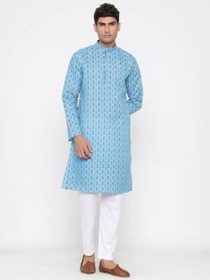 Your ethnic style quotient to the next level by wearing this fashionable kurta Are Satin Cotton Fancy Printed And Bottom Are Cotton Fabeic. which has been designed keeping the latest trends in mind. This set is a must have in a men's ethnic wardrobe.