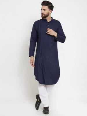 This Festive And Wedding Season Adorn A Proper Traditional Look Wearing?This Designer Readymade Kurta With Bottom Which Is Cotton Based. Its Fabric Has Rich Feel And Light In Weight, Also It Is Available In All Sizes. Choose As Per Your Desired Fit And Comfort. Buy Now.?