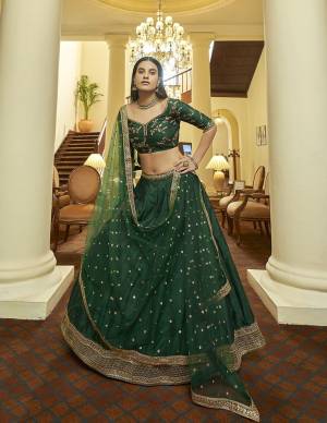 Look Attrective Partywear Heavy Designer Lehenga Choli And Dupatta In Fine Color. Lahenga Are Art Silk Choli Are Art Silk And Dupatta Is Soft Nst Fabricated With Heavy Attractive Designer Embroidery Work. 